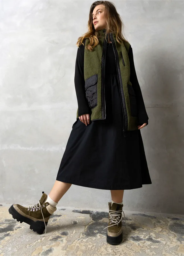 CC Heart Vest Lennon Army