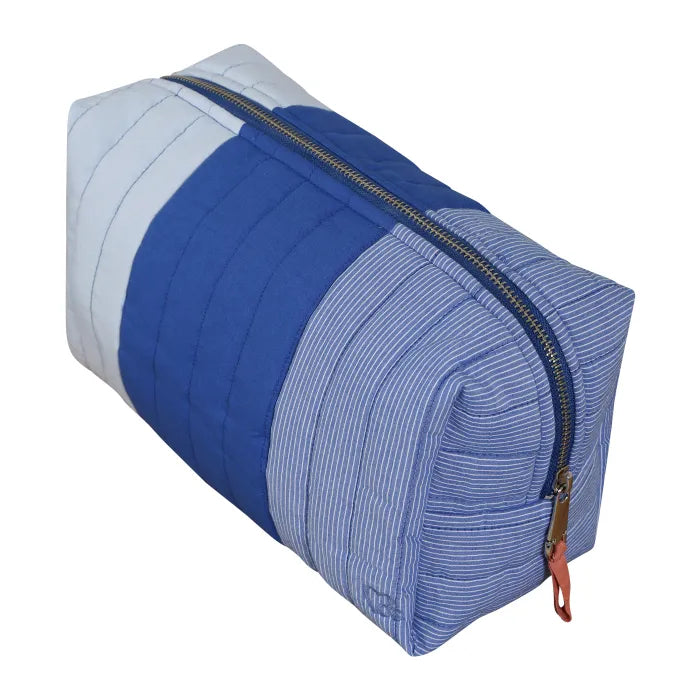 CC Heart Quilted Taske Blå