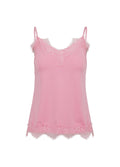 CC Heart Blonde Top Rosie Pink