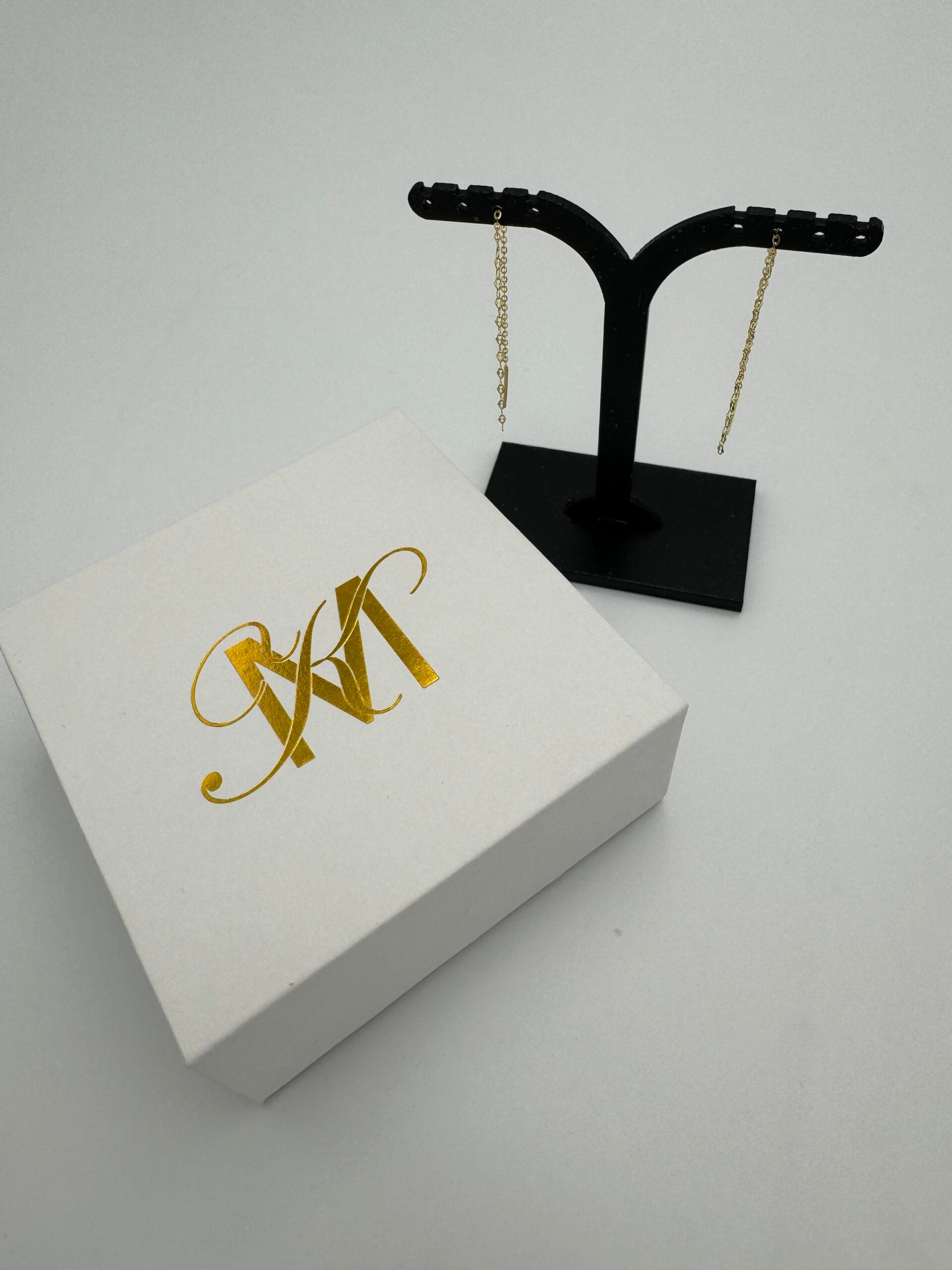 MK Øreringe Forgyldt