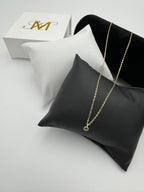 MK Grøn Sten Halskæde