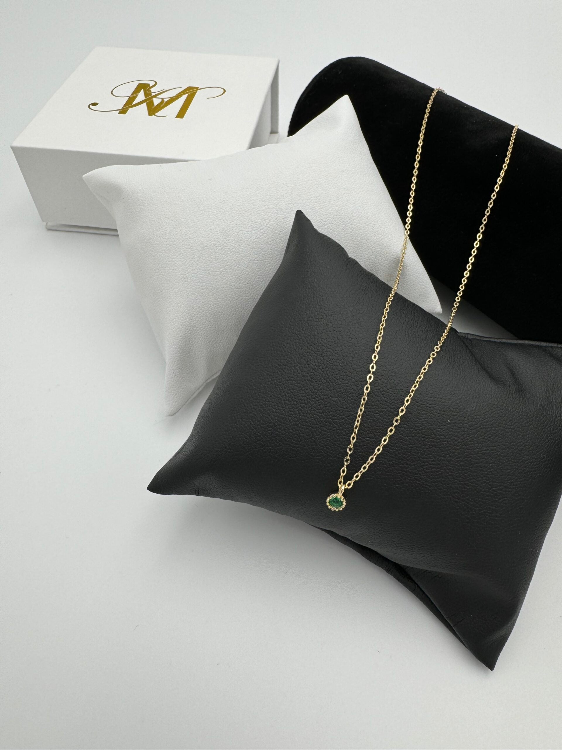 MK Grøn Sten Halskæde