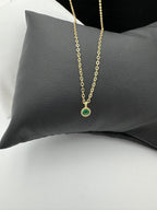 MK Grøn Sten Halskæde