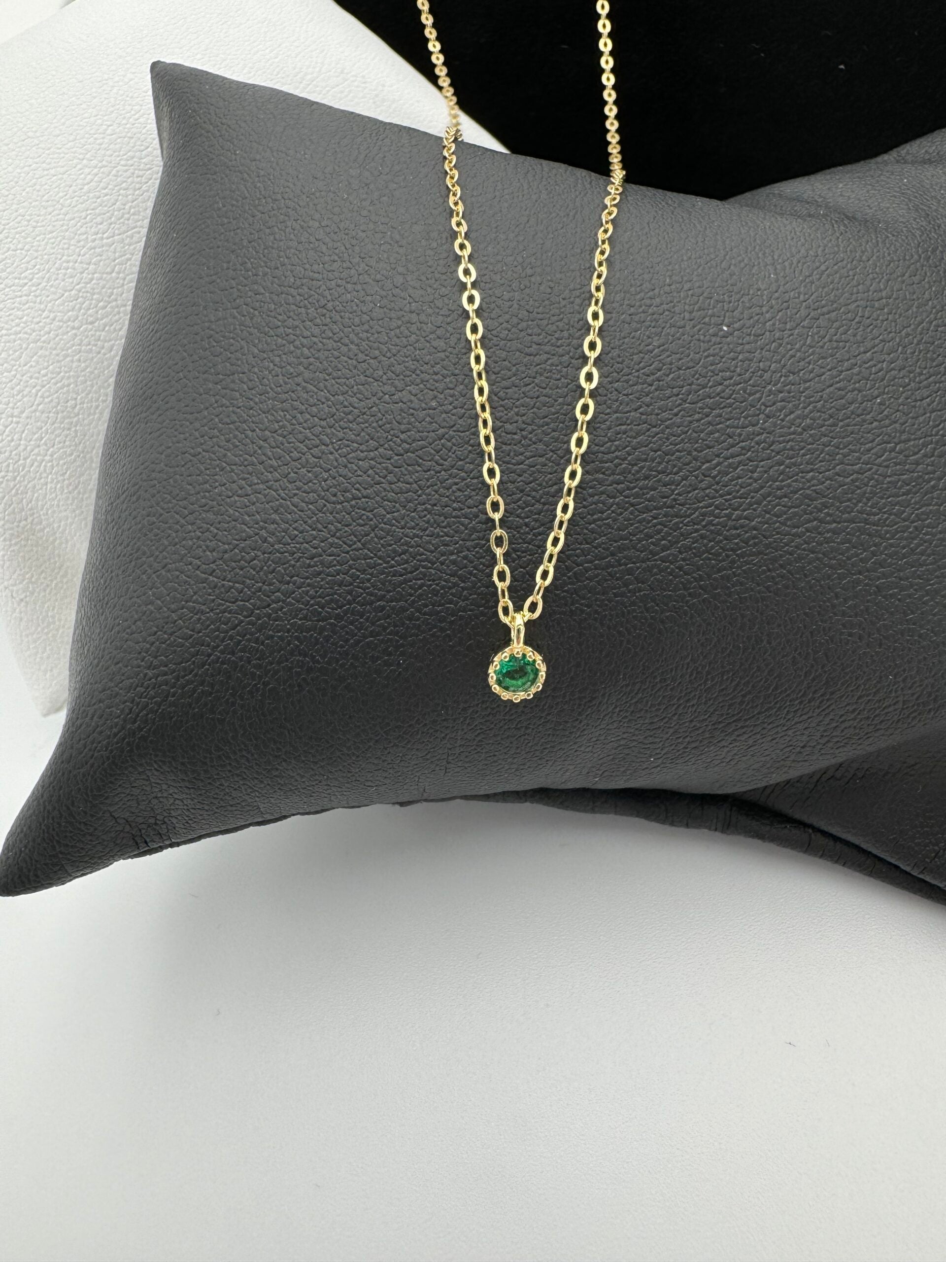 MK Grøn Sten Halskæde