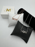 MK Halskæde MOM Sølv / Rose Gold