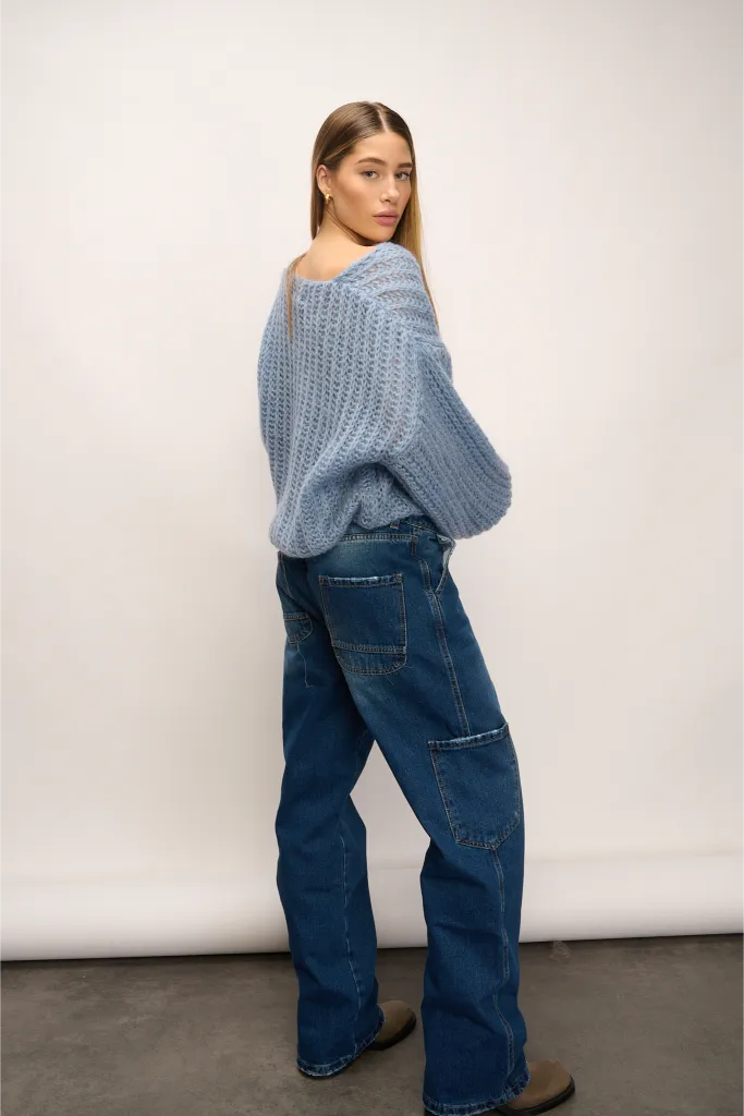 Noella Strik Joseph Blå