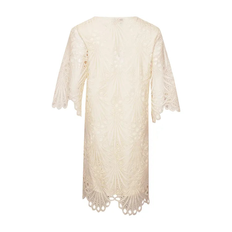 Noella Kjole Kalona Hvid