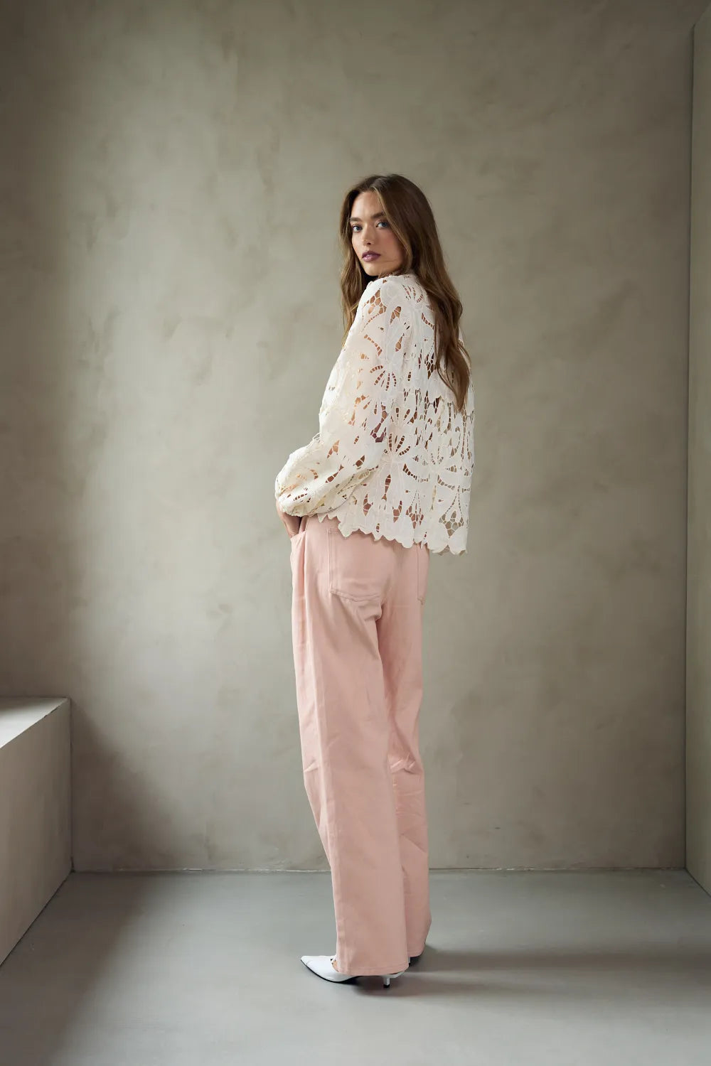 Noella Bukser Katy Washed Pink