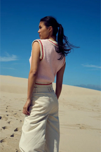 Noella Strik Vest Kayanna Berry Combo