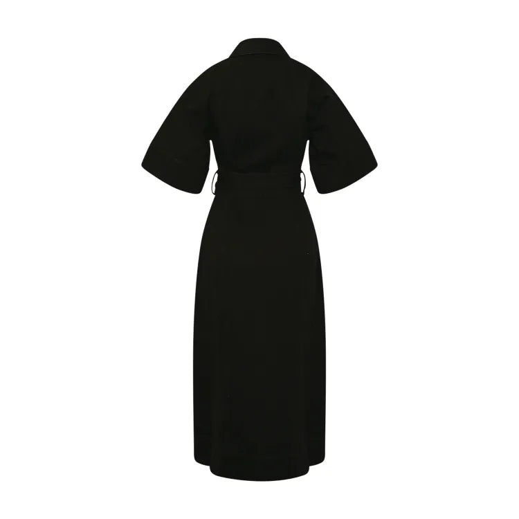 Noella Kjole Denim Keisley Sort