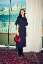 Noella Kjole Denim Keisley Sort