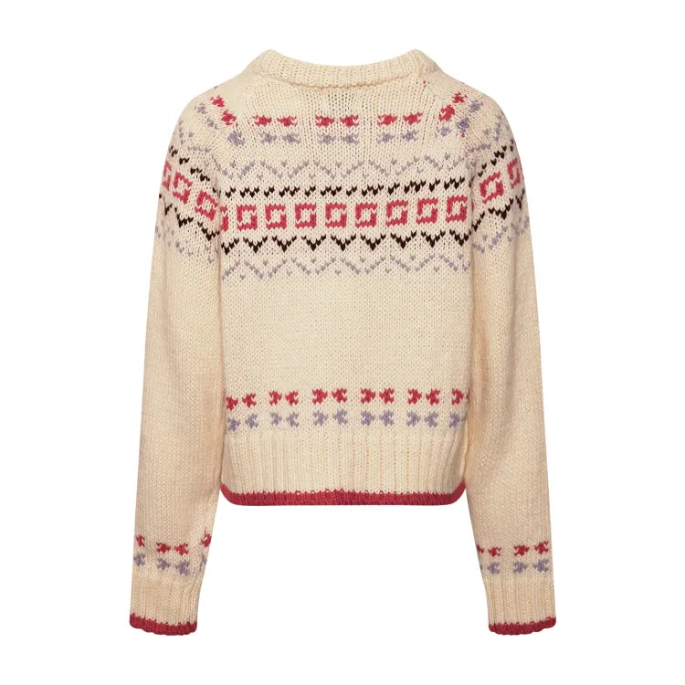 Noella Strik Kieley Mønster Creme