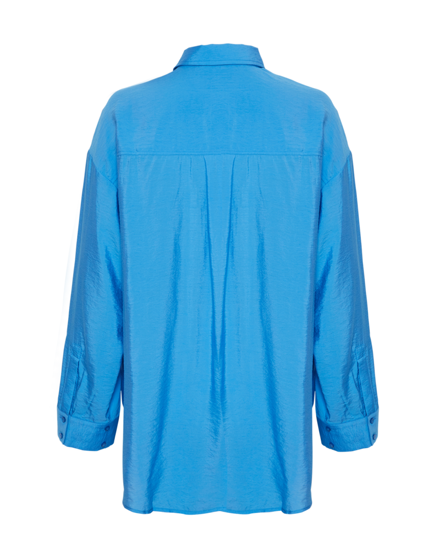 Moss Copenhagen Skjorte Audia Blå