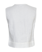 Moss Copenhagen Hør Skjorte Claritta Hvid