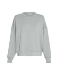 Moss Copenhagen Dalvina Ima sweatshirt i grøn farve