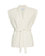 Moss Copenhagen Vest Edelmira Hvid