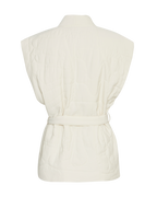 Moss Copenhagen Vest Edelmira Hvid