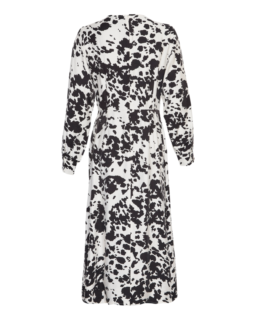 Moss Copenhagen Kjole Karalynn Sort/Hvid