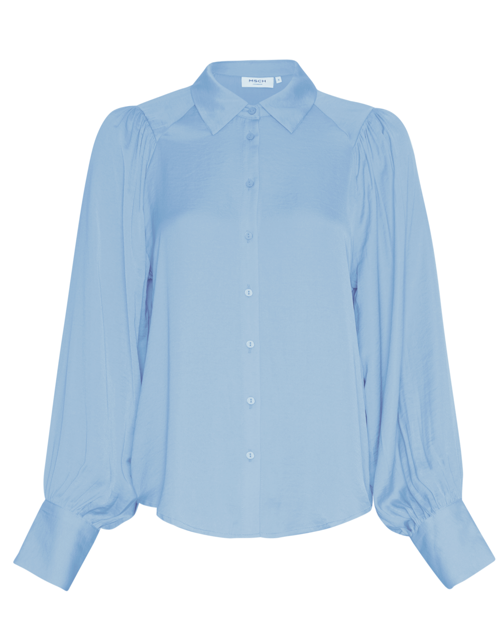 Moss Copenhagen Skjorte Maluca Blå