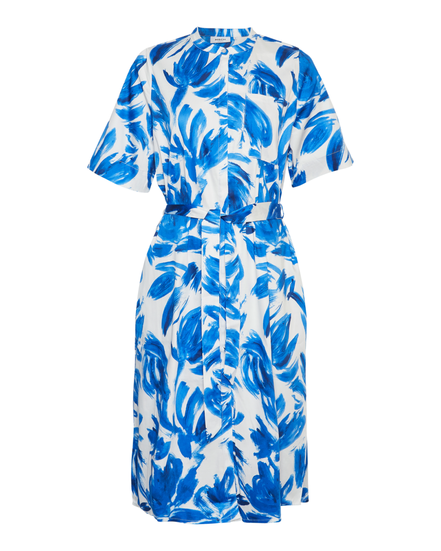 Moss Copenhagen Kjole Sinaia Diselle Blå