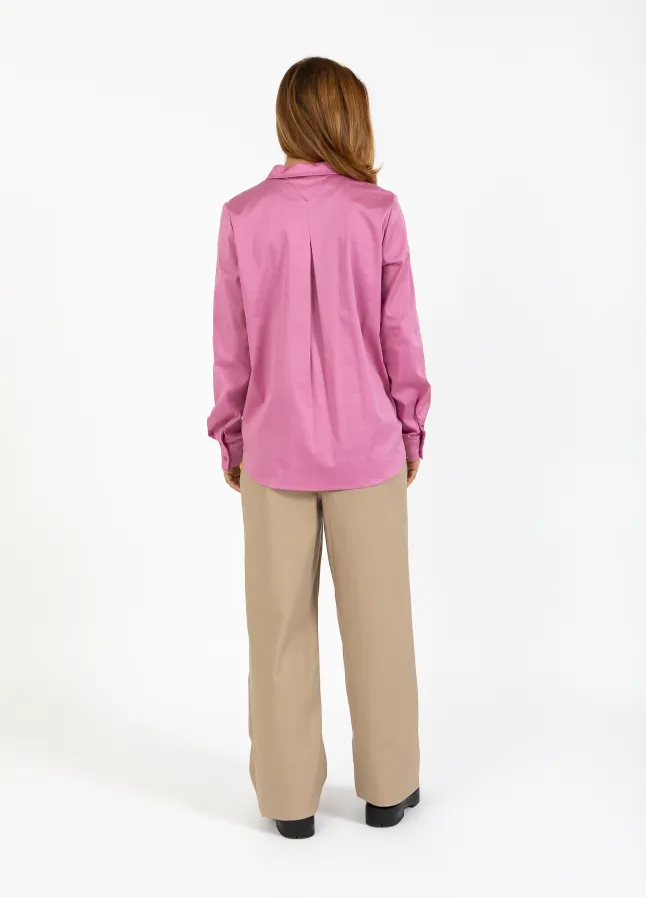 Coster Copenhagen Basic Skjorte Magenta