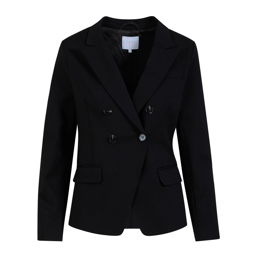 Coster Copenhagen Blazer dobbeltradet Sort
