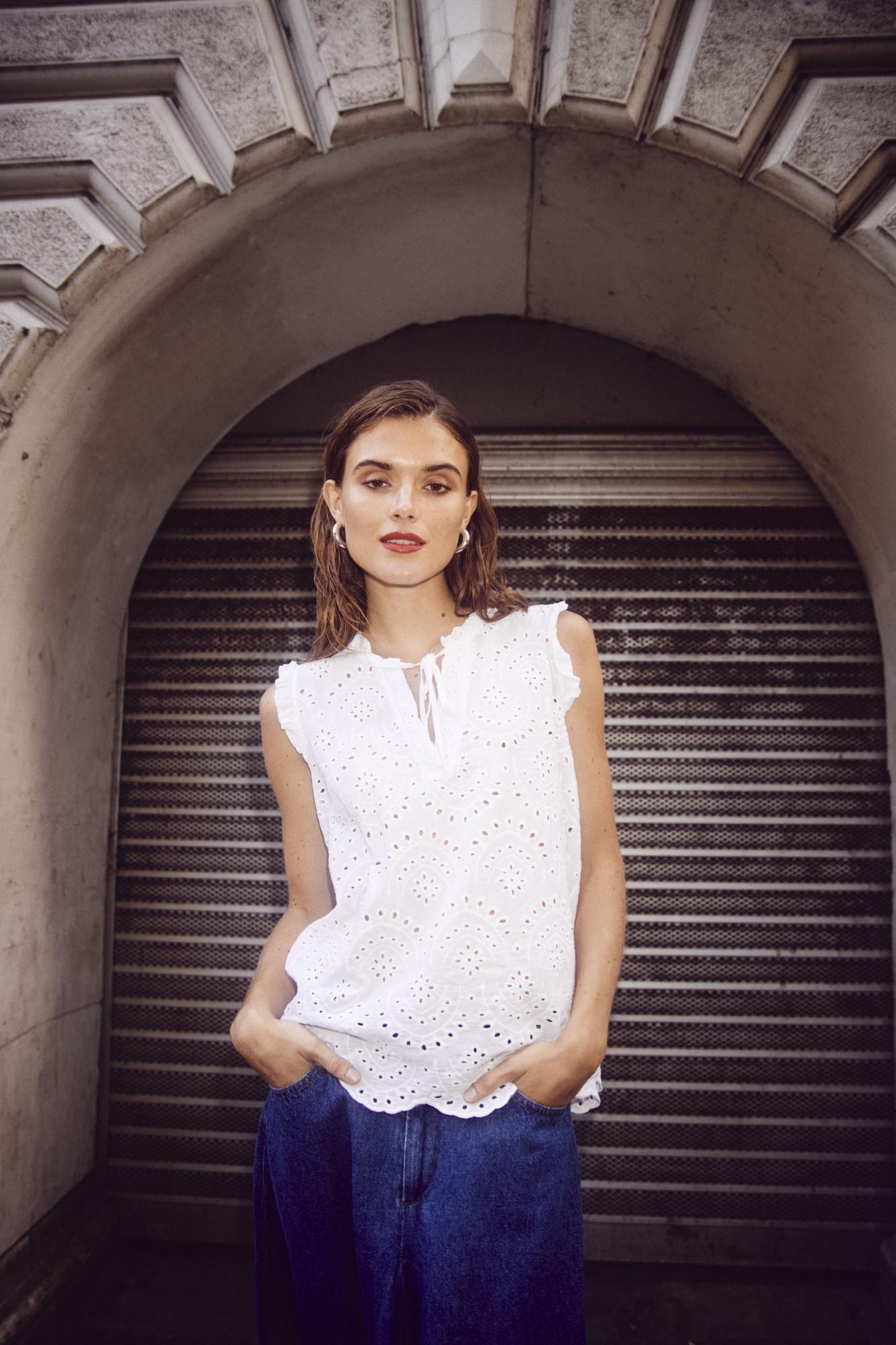 Noella Bluse Sunny Hvid