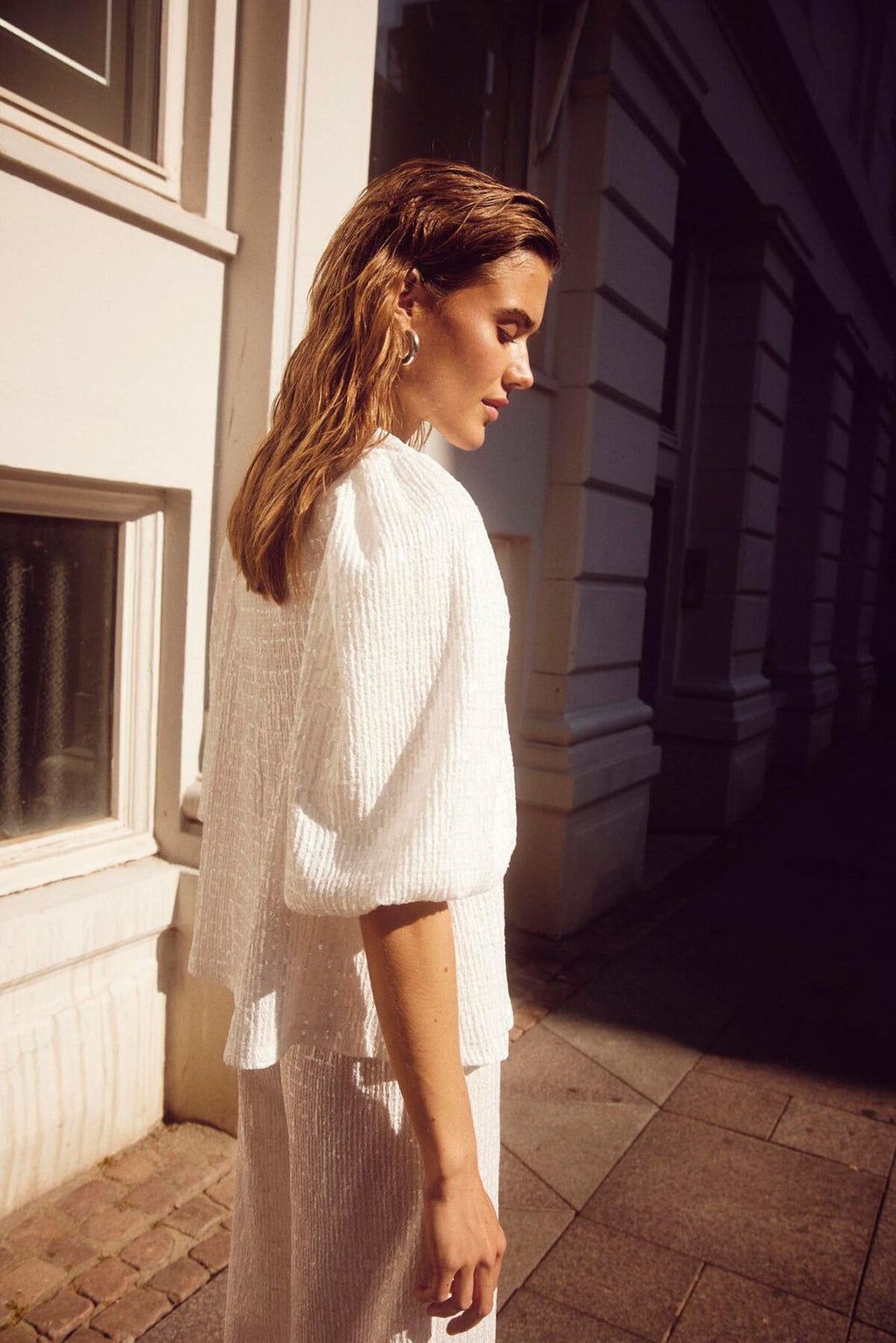 Noella Bluse Shelly Hvid