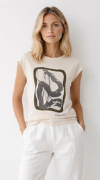CC Heart Basic T-shirt M. Art Print