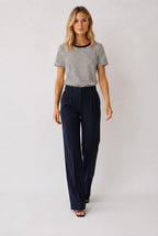 CC Heart Basic T-shirt Stribet Lurex