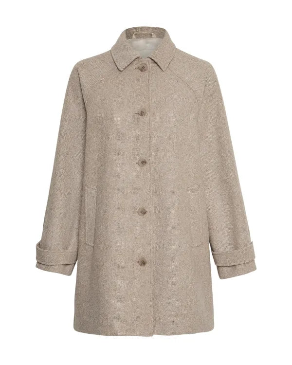 Moss Copenhagen Jakke Boone Josia Creme