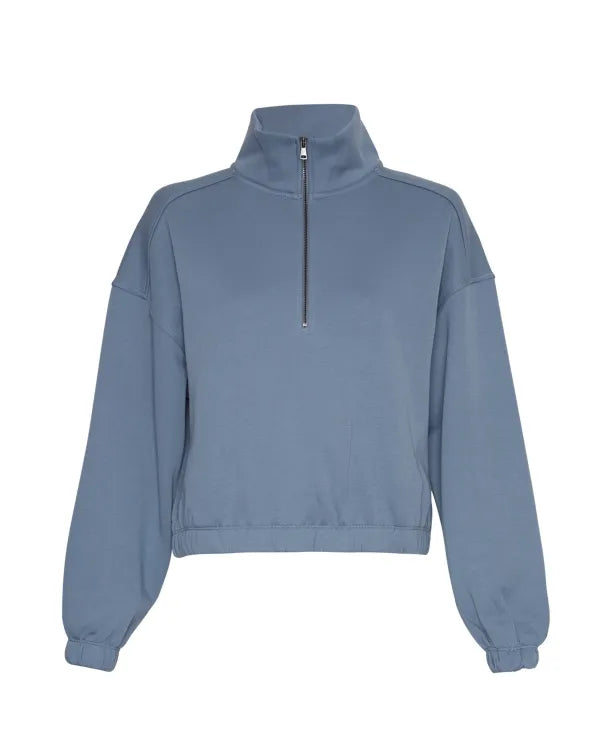 Moss Copenhagen Sweatshirt Ethella Blå
