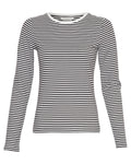 Moss Copenhagen Langærmet T-shirt Logo Gemme Hadrea O