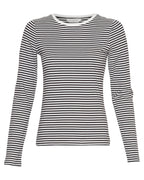 Moss Copenhagen Langærmet T-shirt Logo Gemme Hadrea O