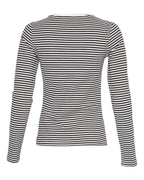 Moss Copenhagen Langærmet T-shirt Logo Gemme Hadrea O