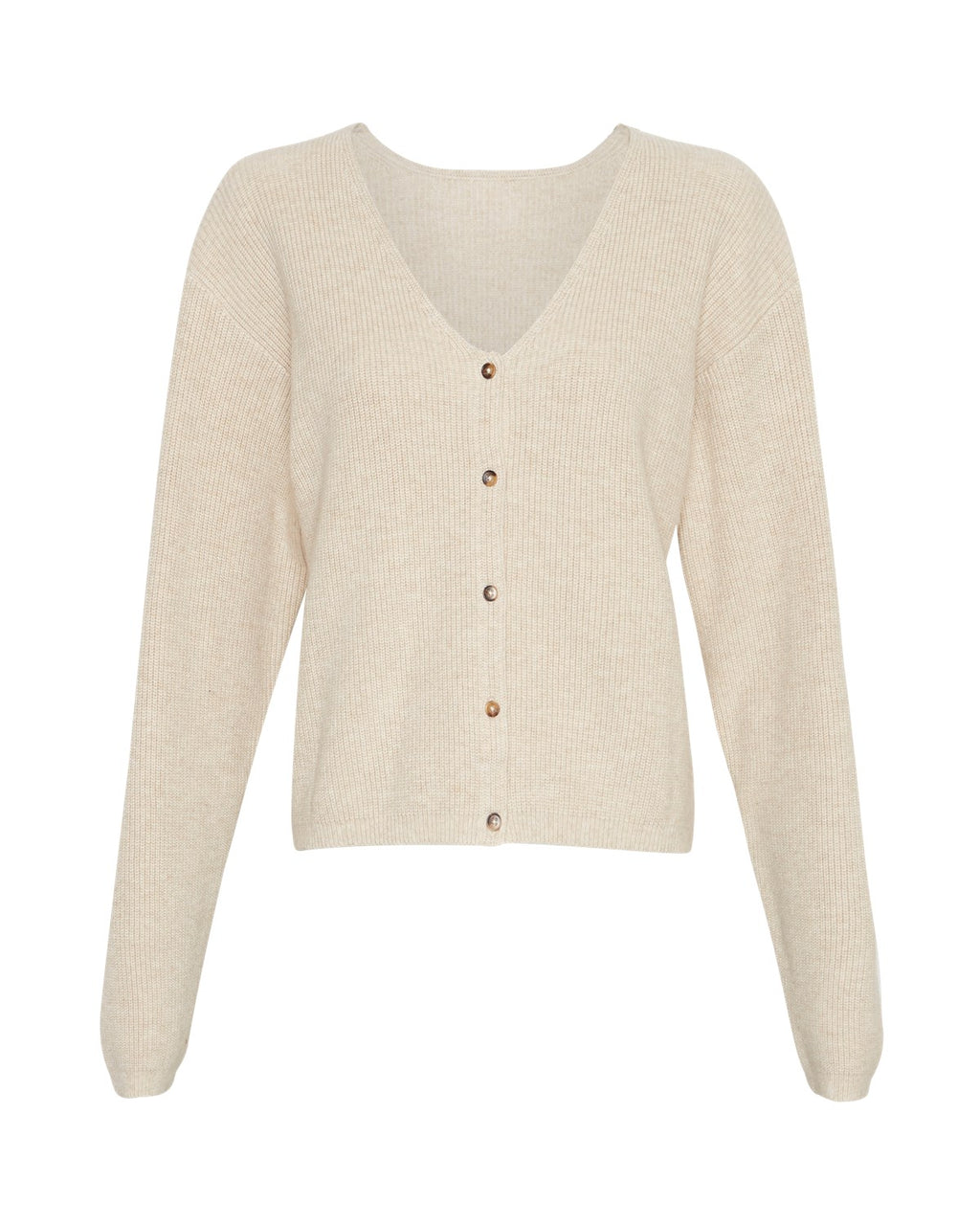 Moss Copenhagen Strik Klaka Cardigan Hvid