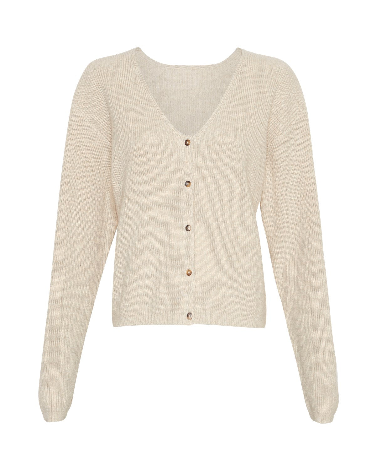 Moss Copenhagen Strik Klaka Cardigan Hvid