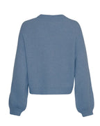 Moss Copenhagen Cardigan Petrinelle Hope Blå