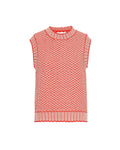 Moss Copenhagen Strik Vest Pilla Rød