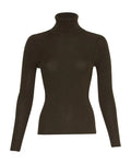 Moss Copenhagen Rib Strik Rigmor Avalina Brun