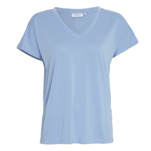 Moss Copenhagen T-shirt Fenya Blå - XS/S