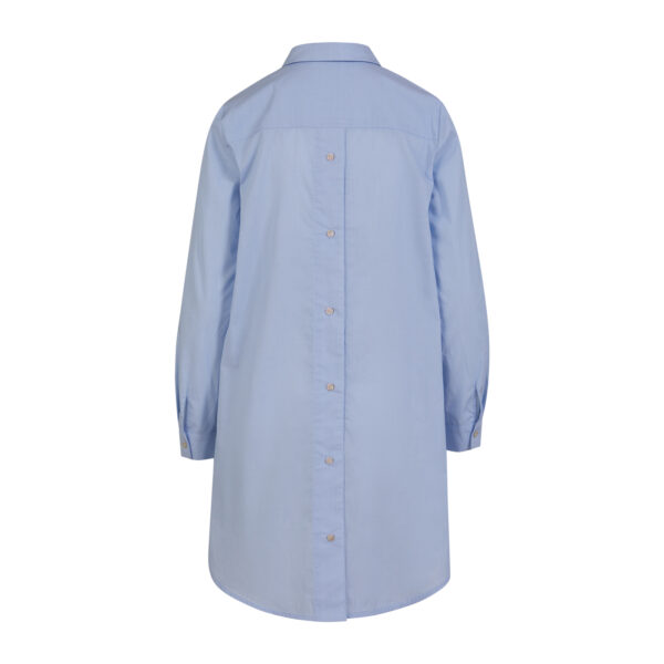 Coster Copenhagen Oversized Skjorte Oxford Blå - Image 2