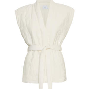 Moss Copenhagen Vest Edelmira Hvid - L