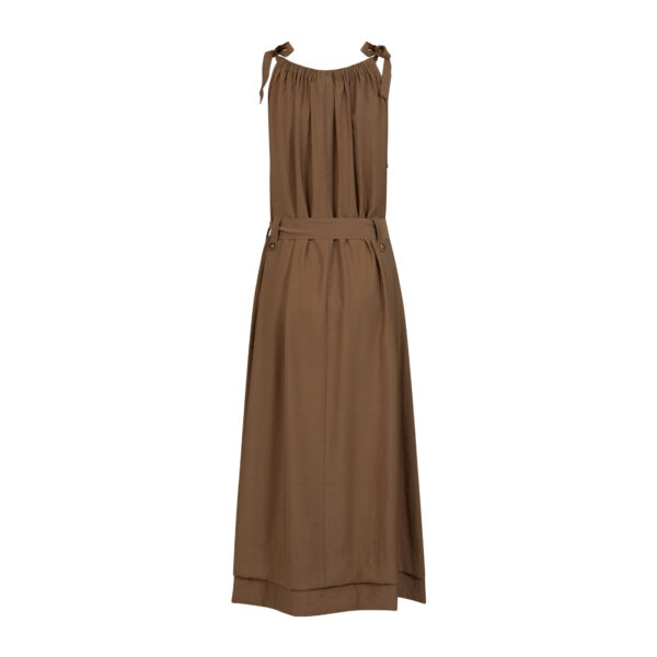 Coster Copenhagen Sommer Kjole m. bælte Beige - Image 2