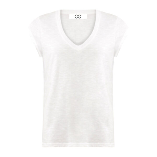 CC Heart T-shirt V-hals Basic - Image 6