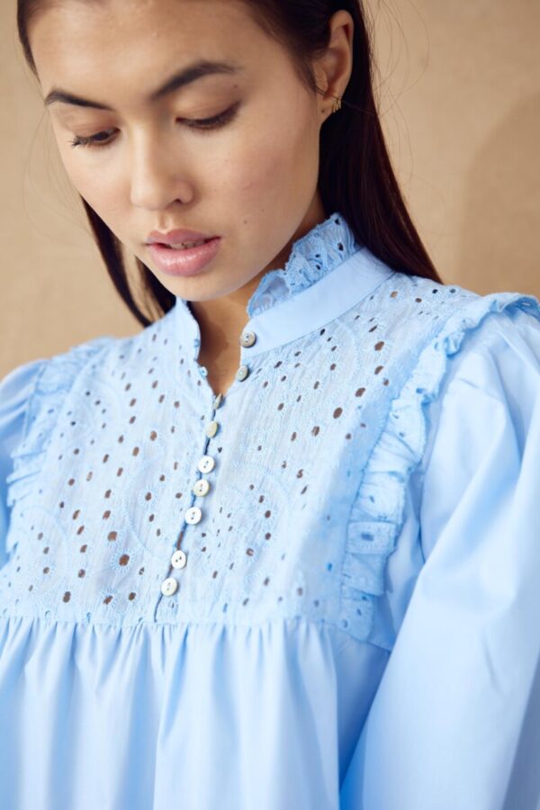 Noella Bluse Jaelynn Blå - Image 5