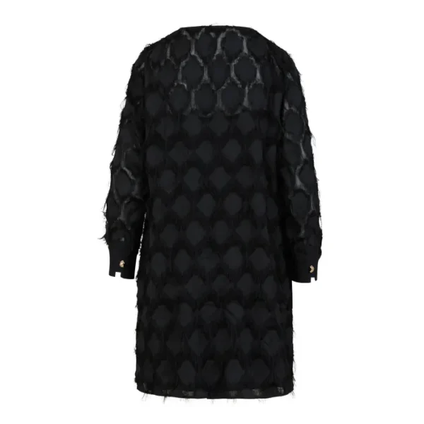 Coster Copenhagen Kjole Fluffy lace Sort - Image 5