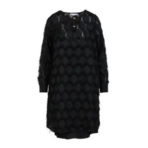 Coster Copenhagen Kjole Fluffy lace Sort - 36