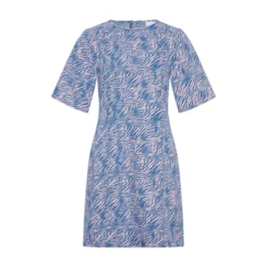 Noella Kjole Jordynn Blå - XL