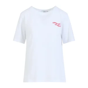 CC Heart T-shirt Toi Hvid - S